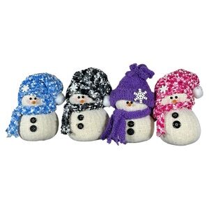 HANDMADE Single Sock Beanie Snowman (Please choose 1 or bundle)